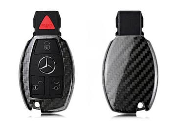 Carbon Mercedes sleutel case, Verzenden