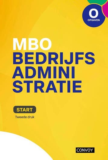 MBO Bedrijfsadministratie Start Opgavenboek 9789463174770, Boeken, Verzenden, Zo goed als nieuw