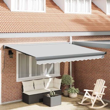 vidaXL Handmatige Luifel Frame 3 x 2,5 m Antraciet, Verzenden, Nieuw