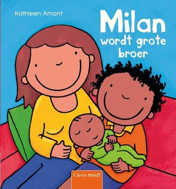 Milan wordt grote broer / Milan - Kathleen Amant, Verzenden, Zo goed als nieuw, Kathleen Amant