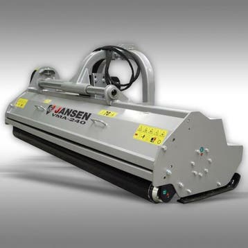 Klepelmaaier Jansen VMA-240 cm met hydraulisch verstek, Ophalen of Verzenden, Maaier
