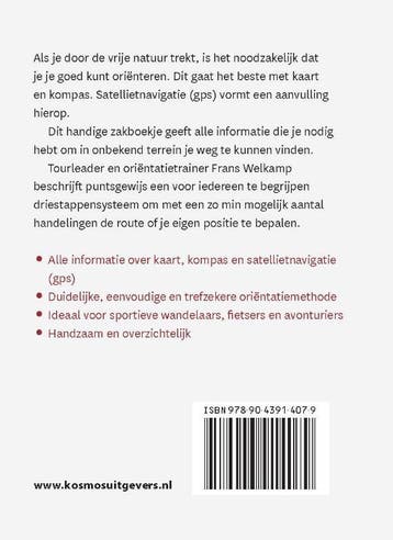 Zakboek kaart, kompas, GPS / Tirion sport 9789043914079, Verzenden, Zo goed als nieuw, Frans Welkamp