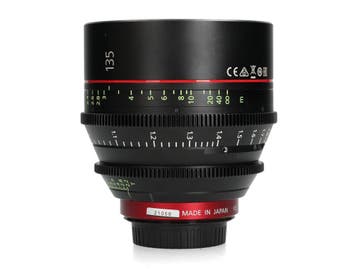 Canon CN-E 135mm T2.2 L F - Canon EF - 1 jaar garantie, Ophalen of Verzenden, Zo goed als nieuw, Canon