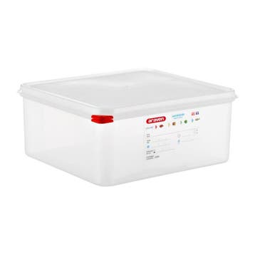 Araven GN2/3 voedselbak met deksel 13,5L (4 stuks), Verzenden, Nieuw