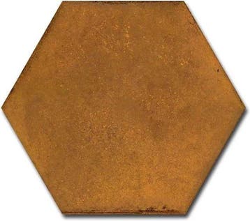 Wandtegel Pamesa Grace Gold Bruin Goud Hexagon Glans 13x15, Doe-het-zelf en Verbouw, Nieuw, Minder dan 20 cm, 10 m² of meer, Wandtegels