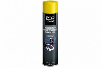 Pro paint markeringsverf 1 stuk, 600 ml, geel, Verzenden, Nieuw