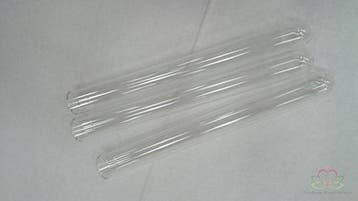Reageerbuisjes test tube glas 15 cm Ø1.5 cm set 12 stuks, Ophalen of Verzenden, Nieuw