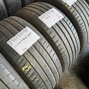 2 x Nexen 235-50-18 101VZomerbanden 6mm, 18 inch, Gebruikt, Ophalen of Verzenden, 235 mm