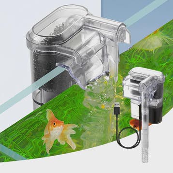 Compacte Hangende Aquarium Filter met USB Voeding - Ideaal v, Dieren en Toebehoren, Vissen | Aquaria en Toebehoren, Verzenden