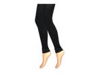 Dames panty/legging - 80 Denier - Zwart - Kant/Strik, Verzenden, Nieuw