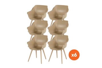 Set van 6 - Hartman Sophie Studio dining kuipstoel -, Verzenden, Nieuw, Overige materialen