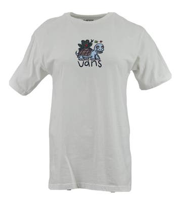 Vans T-shirt in maat S Wit, Kleding | Dames, Vans, Verzenden, Zo goed als nieuw, Wit