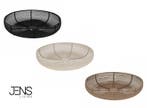 JENS Living Fruitmand Pim - Draadmand - 29 x 29 cm - Wit, Verzenden, Nieuw