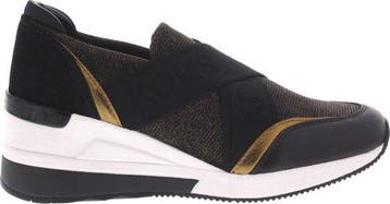 Michael Kors Geena - maat 40 - Slip On Trainer Black Zwart, Kleding | Dames, Verzenden, Nieuw