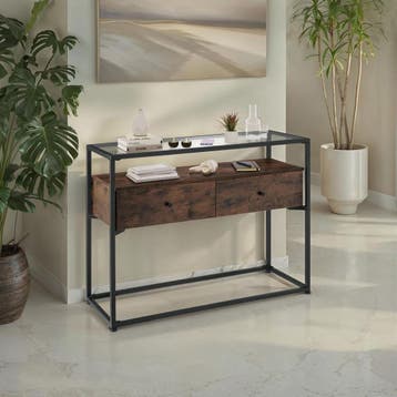 Consoletafel Reading 101,5x41,5x80,5cm, Huis en Inrichting, Tafels | Bijzettafels, Verzenden, Nieuw