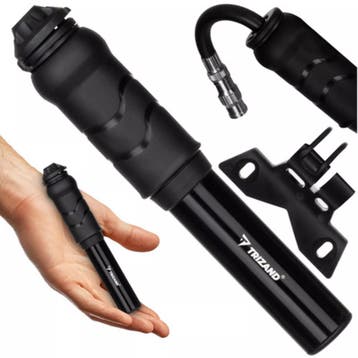 Trizand Compacte Aluminium Fietspomp met Framehouder – 7.., Ophalen of Verzenden, Nieuw, Band