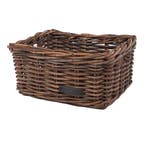 Wicked Rieten Fietsmand Bruin Maat Medium, Fietsen en Brommers, Fietsaccessoires | Fietsmanden, Verzenden, Nieuw