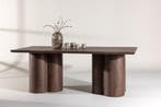 Eettafel Oakly 210x100 cm Eikenhout Bruin Fineer Jorn, Verzenden, Nieuw