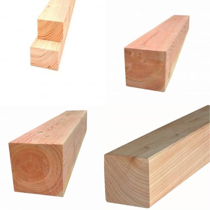 Douglas palen voor schutting, overkapping of pergola, Tuin en Terras, Palen, Balken en Planken, 250 cm of meer, Palen, Nieuw, Ophalen of Verzenden