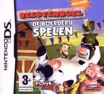 Beestenboel de Boerderij spelen (Nintendo DS tweedehands, Ophalen of Verzenden, Zo goed als nieuw