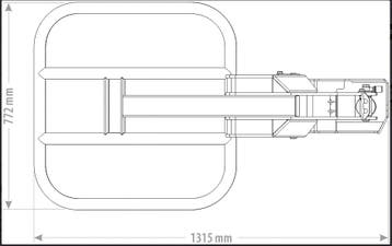 Ronde Balenklem Micro 0.8 - 1.60M  1 cilinder