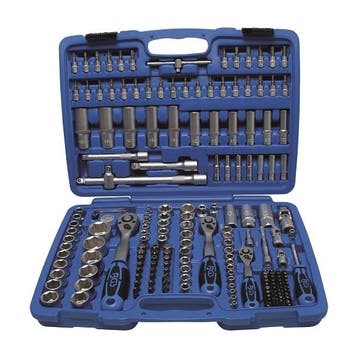 Doppenset 192-delig, PRO TORQUE SAE INCH maten (Gereedschap), Verzenden, Nieuw