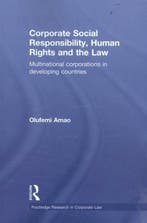 Corporate Social Responsibility, Human Rights and the Law, Verzenden, Zo goed als nieuw, Olufemi Amao