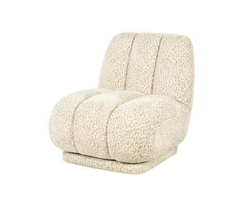 By-Boo Catwalk Fauteuil - Panterprint - Taupe, Ophalen of Verzenden, Nieuw