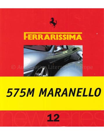 FERRARISSIMA NEW SERIES 12, Nieuw, Ferrari, Author