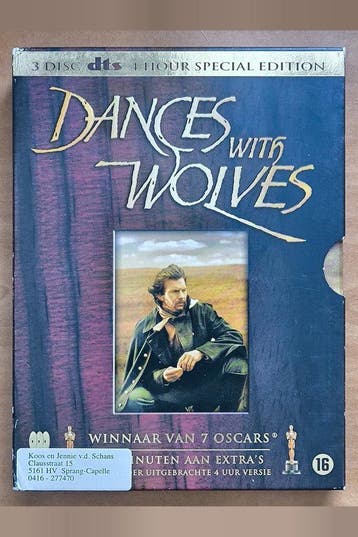 Dances with Wolves DVD Boxset 1990 Adventure Graham Greene, Verzenden, Nieuw in verpakking