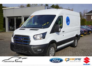 Ford E-Transit | Zakelijke Lease v.a. €444.35 pm, Automaat, Stof, Gebruikt, Wit