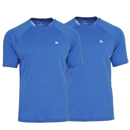 Donnay Donnay Heren - 2-Pack - Sport T-shirt André - True, Kleding | Heren, T-shirts, Nieuw, Verzenden