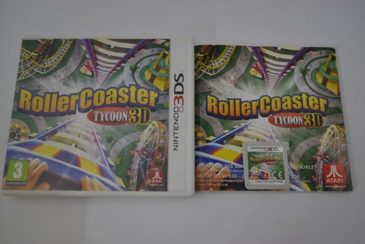 RollerCoaster - Tycoon (3DS EUR), Spelcomputers en Games, Games | Nintendo 2DS en 3DS, 1 speler, Zo goed als nieuw, Verzenden