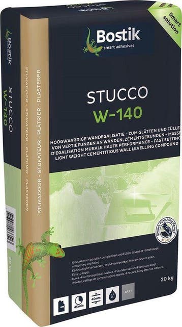 Bostik Stucco W-140 20 kg, Ophalen of Verzenden, Nieuw