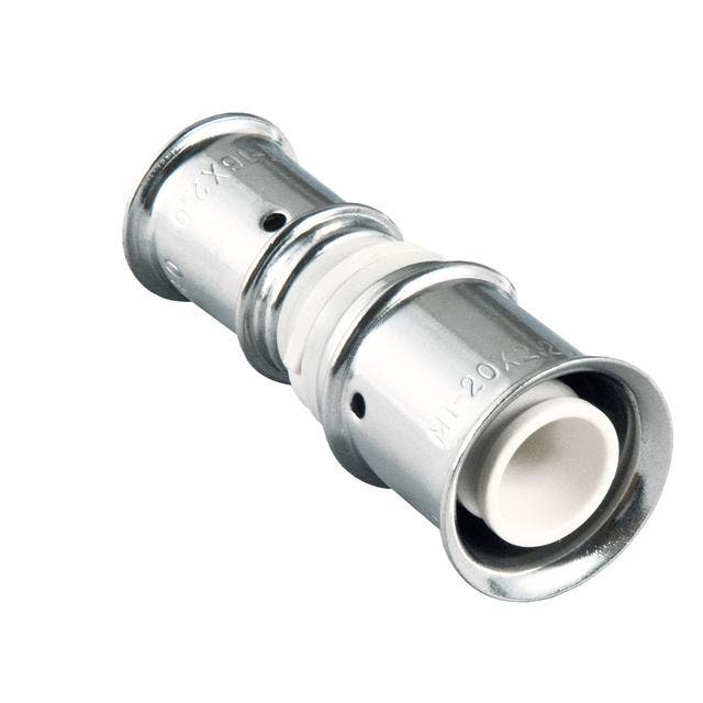 MultiTubo PPSU persfitting rechte koppeling 25 x 16 mm, Doe-het-zelf en Verbouw, Buizen en Afvoer, Ophalen of Verzenden