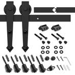 Rails voor schuifdeur | Schuifdeursysteem | Beslagset 200cm, Verzenden, Nieuw