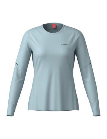 Loeffler shirt voor dames lange mouwen W Midshirt Motion..., Löffler, Verzenden, Nieuw, Blauw