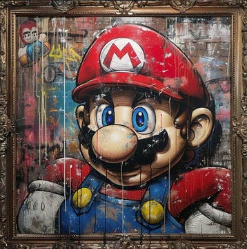 CREATIVE_HUB - Mario at Louvre, Nieuw