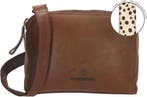 Micmacbags Wildlife Schoudertas - Donkertaupe, Verzenden, Nieuw