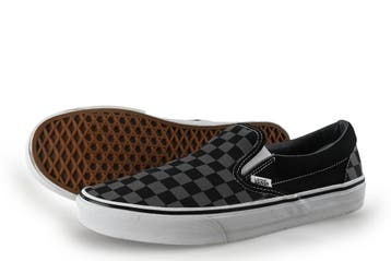 Vans Instappers in maat 42½ Zwart, Kleding | Heren, Verzenden, Zwart, Overige typen, Zo goed als nieuw