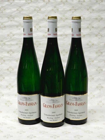 2009 Grans-Fassian, Dry AR-Trittenheimer Apotheke Riesling -, Nieuw