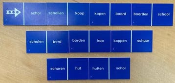Taaldomino Meervoud Blauw 3, Boeken, Verzenden, Nieuw
