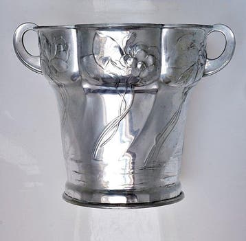 Orivit - Hermann Gradl attr. - Wijnkoeler - Waterlelie decor