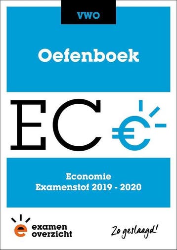 ExamenOverzicht   Oefenboek Economie VWO 9789492981530, Verzenden, Zo goed als nieuw