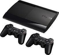 Sony PlayStation 3 super slim 12 GB SSD  [incl. 2 draadloze, Verzenden, Gebruikt