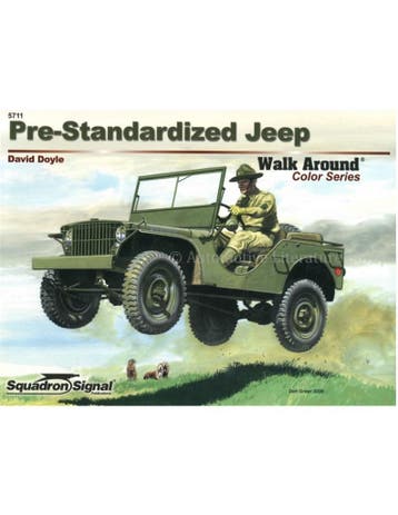 PRE-STANDARDIZED JEEP (WALLK AROUND COLOUR SERIES), Nieuw, Author