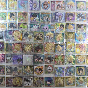 Bandai - 135 Bulk kaarten - Dragon Ball - Dragon Ball Wafer, Nieuw