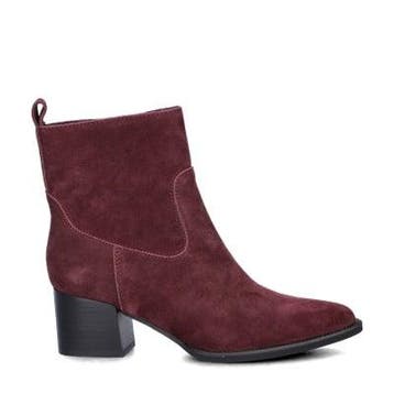 Nelson rits- & gesloten boots voor dames in het Rood, Kleding | Dames, Verzenden, Lage of Enkellaarzen, Nieuw, Nelson