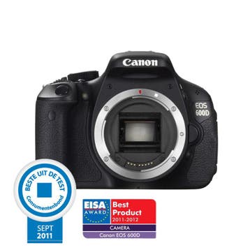 Canon EOS 600D DSLR Body - Tweedehands, Verzenden, Gebruikt, Canon