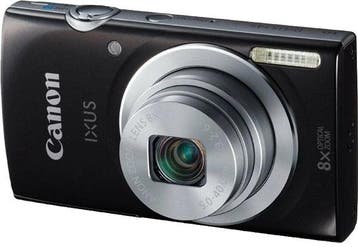 Canon IXUS 162 Digitale Compact Camera - Zwart, Verzenden, Zo goed als nieuw